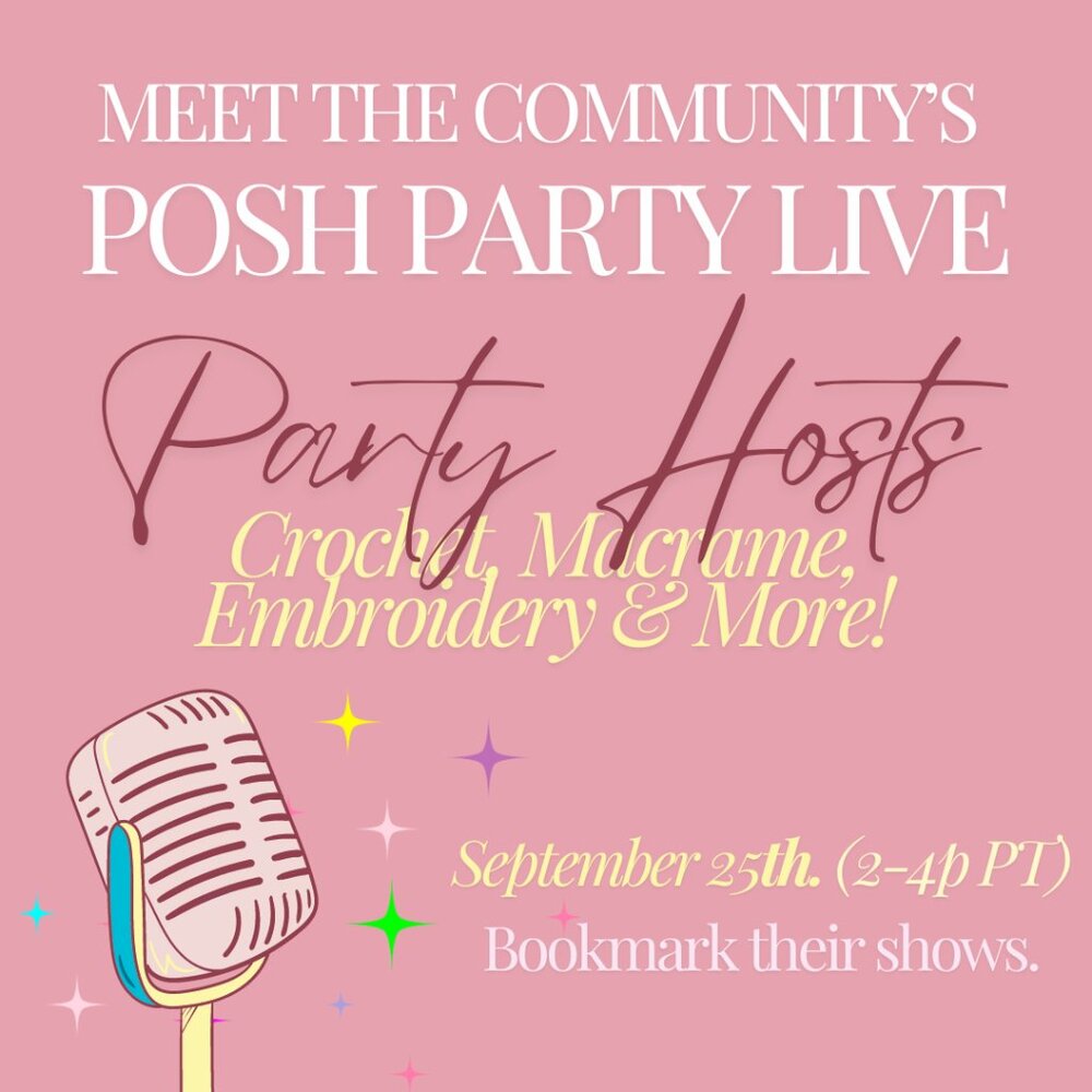 Support our Party Hosts for 9/25